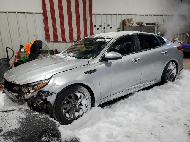 5XXGT4L37KG290645 - 2019 KIA OPTIMA LX SILVER photo 1