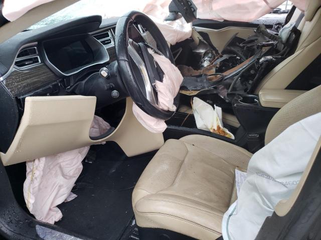 5YJSA1E22HF179466 - 2017 TESLA MODEL S Սև լուսանկար 7