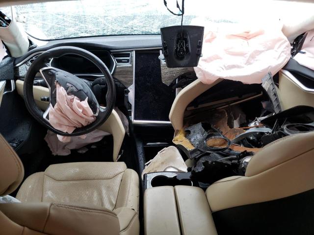 5YJSA1E22HF179466 - 2017 TESLA MODEL S Սև լուսանկար 8