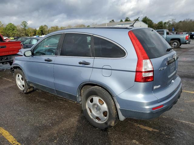 5J6RE4H39BL020452 - 2011 HONDA CR-V LX BLUE photo 2