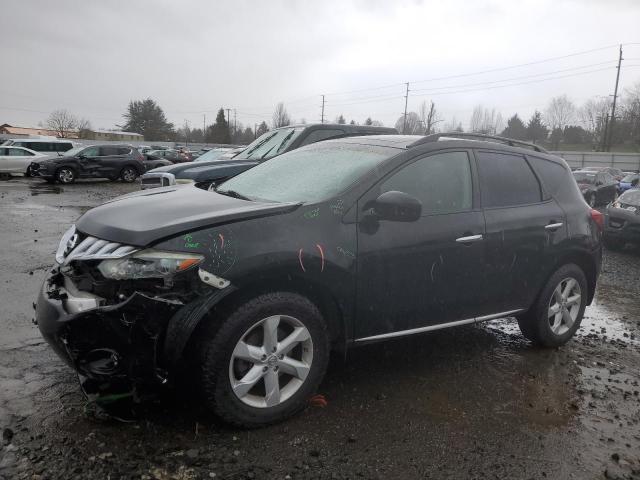 JN8AZ1MW3AW118657 - 2010 NISSAN MURANO S BLACK photo 1