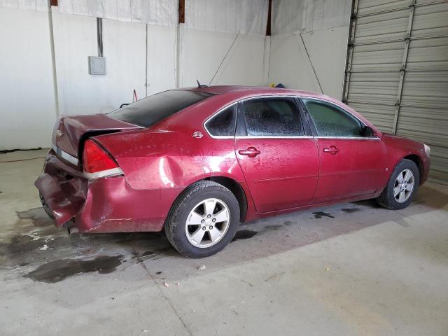 2G1WT58K579357767 - 2007 CHEVROLET IMPALA LT MAROON photo 3