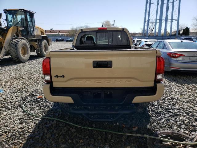 5TFSZ5AN7KX205203 - 2019 TOYOTA TACOMA ACCESS CAB ოქროსფერი ფოტო 6