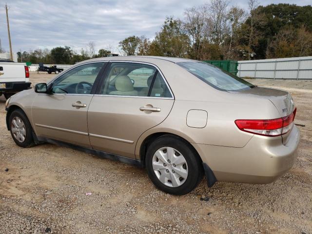 1HGCM56334A055382 - 2004 HONDA ACCORD LX GOLD photo 2