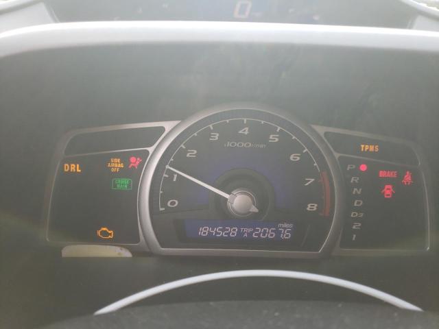 2HGFA166X9H509029 - 2009 HONDA CIVIC LX-S Կապույտ լուսանկար 9