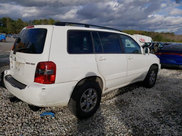 JTEDP21A470136198 - 2007 TOYOTA HIGHLANDER SPORT WHITE photo 3