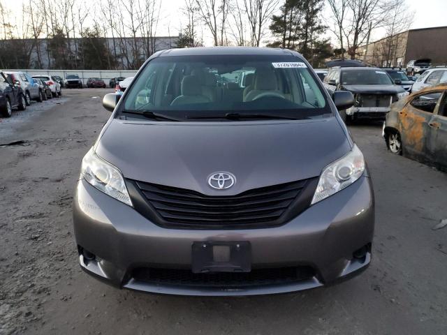 5TDZK3DC1DS342583 - 2013 TOYOTA SIENNA GRAY photo 5