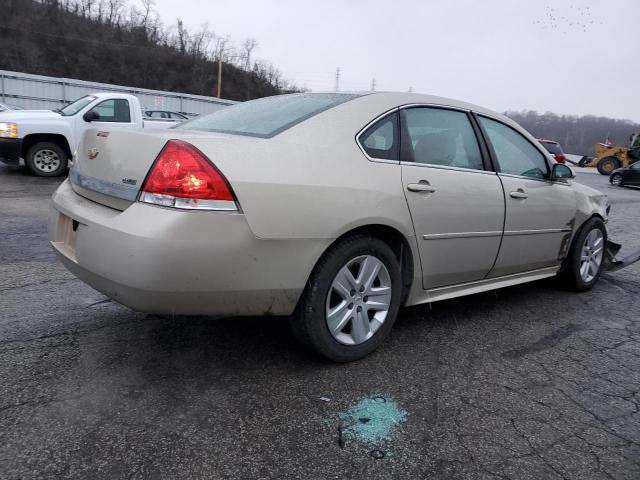 2G1WF5EK9B1266701 - 2011 CHEVROLET IMPALA LS BEIGE photo 3