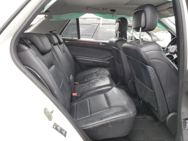 4JGBB8GB9BA671605 - 2011 MERCEDES-BENZ ML 350 4MATIC WHITE photo 11