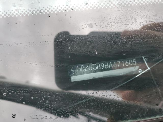 4JGBB8GB9BA671605 - 2011 MERCEDES-BENZ ML 350 4MATIC WHITE photo 13