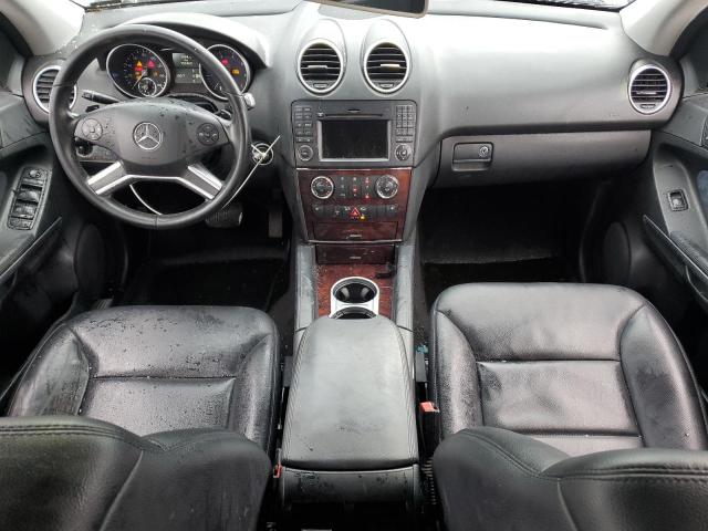 4JGBB8GB9BA671605 - 2011 MERCEDES-BENZ ML 350 4MATIC WHITE photo 8