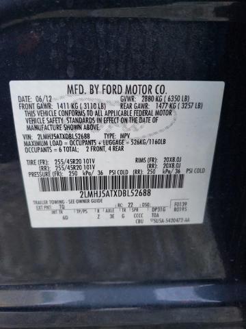 2LMHJ5ATXDBL52688 - 2013 LINCOLN MKT CHARCOAL photo 14