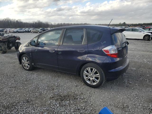 JHMGE8H41AC026272 - 2010 HONDA FIT SPORT PURPLE photo 2