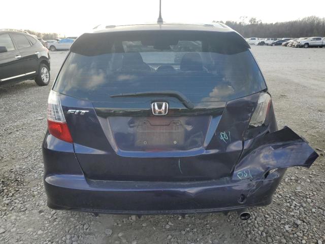 JHMGE8H41AC026272 - 2010 HONDA FIT SPORT PURPLE photo 6