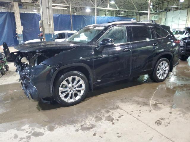 5TDXBRCH4MS519540 - 2021 TOYOTA HIGHLANDER HYBRID LIMITED BLACK photo 1