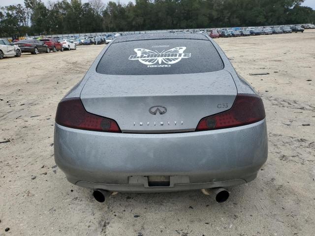 JNKCV54E05M413987 - 2005 INFINITI G35 GRAY photo 6