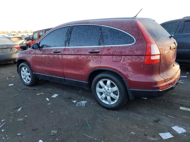 JHLRE4H42BC011965 - 2011 HONDA CR-V SE RED photo 2