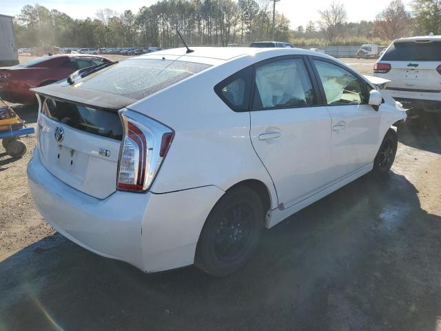 JTDKN3DU5D5545399 - 2013 TOYOTA PRIUS WHITE photo 3