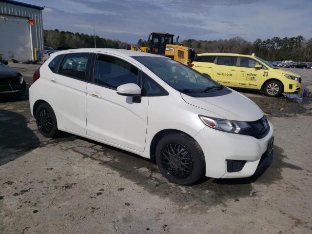 JHMGK5H56GS006890 - 2016 HONDA FIT LX WHITE photo 4