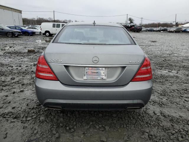 WDDNG8GB9AA325769 - 2010 MERCEDES-BENZ S 550 4MATIC GRAY photo 6