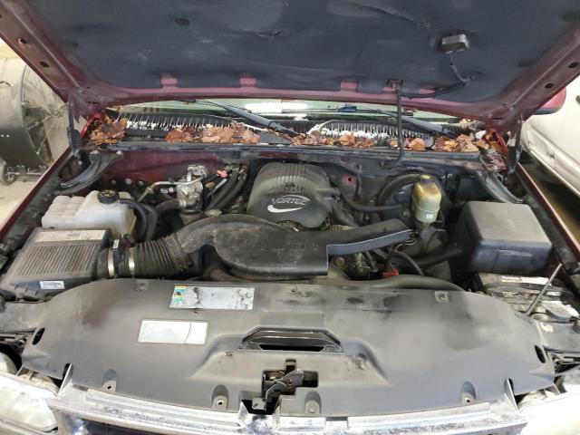 1GKEC13Z12R185403 - 2002 GMC YUKON BURGUNDY photo 11