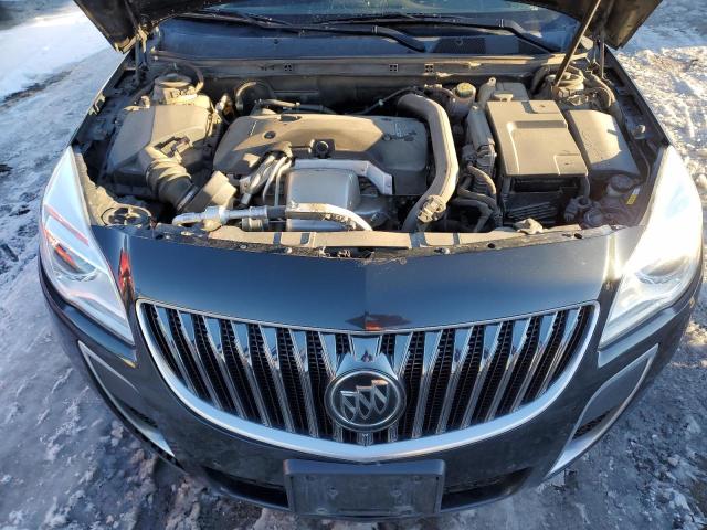 2G4GT5GXXF9172794 - 2015 BUICK REGAL GS CHARCOAL photo 11