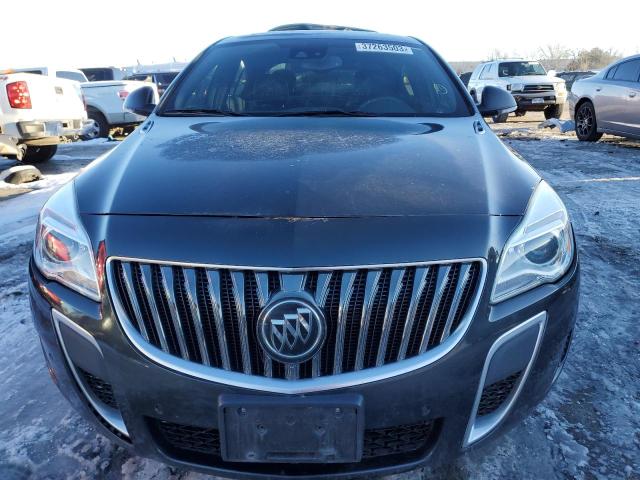 2G4GT5GXXF9172794 - 2015 BUICK REGAL GS CHARCOAL photo 5