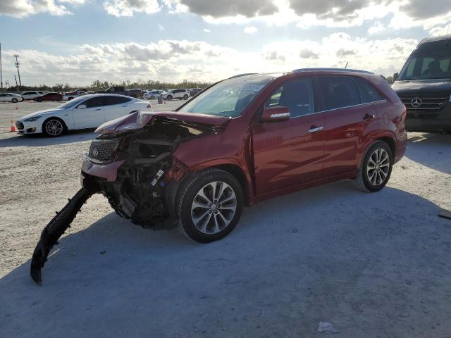 5XYKW4A79FG641290 - 2015 KIA SORENTO SX RED photo 1