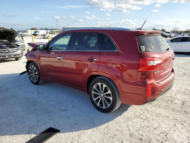 5XYKW4A79FG641290 - 2015 KIA SORENTO SX RED photo 2