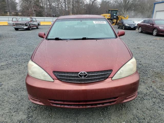 4T1BE32K54U321651 - 2004 TOYOTA CAMRY LE MAROON photo 5