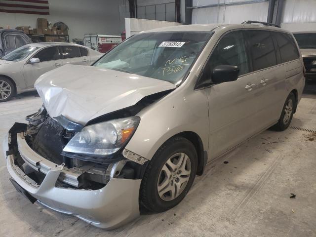 5FNRL38455B001340 - 2005 HONDA ODYSSEY EX TAN photo 2