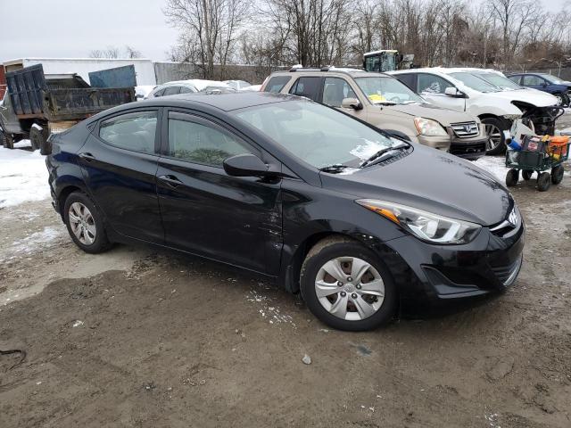 KMHDH4AEXGU573773 - 2016 HYUNDAI ELANTRA SE BLACK photo 4