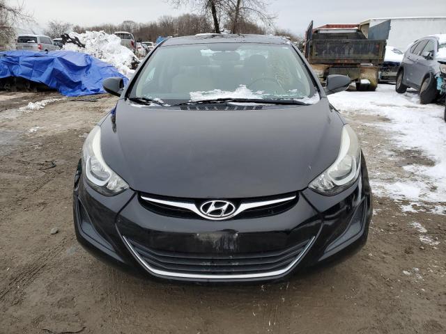 KMHDH4AEXGU573773 - 2016 HYUNDAI ELANTRA SE BLACK photo 5