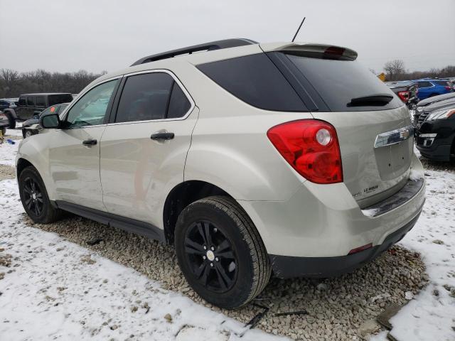 2GNFLGEK3F6220230 - 2015 CHEVROLET EQUINOX LT BEIGE photo 2