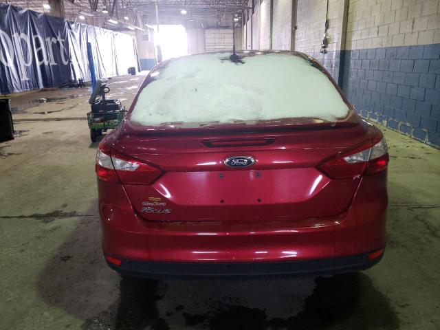 1FAHP3F20CL409455 - 2012 FORD FOCUS SE RED photo 6