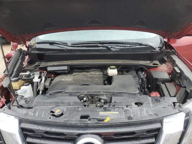 5N1DR2MM8HC667484 - 2017 NISSAN PATHFINDER S RED photo 12