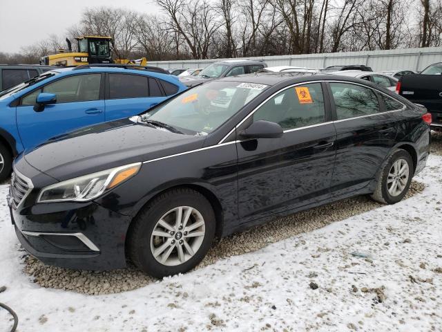 5NPE24AF5HH471845 - 2017 HYUNDAI SONATA SE BLACK photo 1