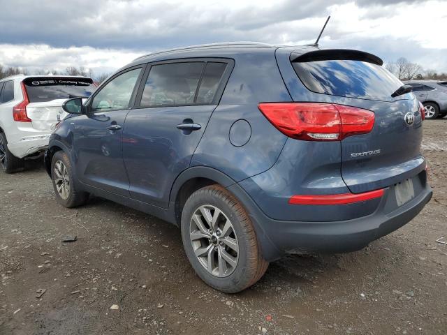 KNDPBCAC6F7740798 - 2015 KIA SPORTAGE LX BLUE photo 2