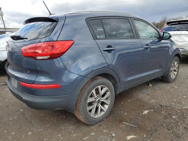 KNDPBCAC6F7740798 - 2015 KIA SPORTAGE LX BLUE photo 3