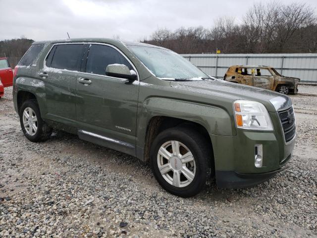 2GKALMEK3F6143042 - 2015 GMC TERRAIN SLE GREEN photo 4