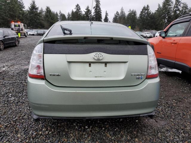 JTDKB20U497856696 - 2009 TOYOTA PRIUS GREEN photo 6