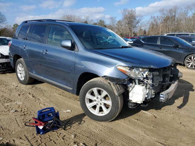 JTEBC3EH4C2004394 - 2012 TOYOTA HIGHLANDER HYBRID GRAY photo 4