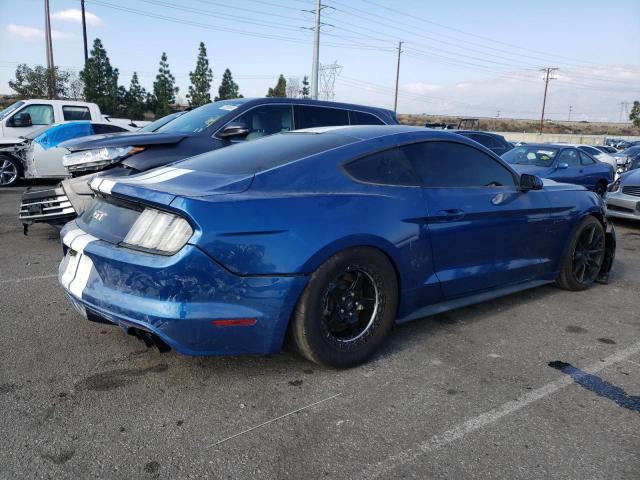 1FA6P8CF4H5324352 - 2017 FORD MUSTANG GT BLUE photo 3