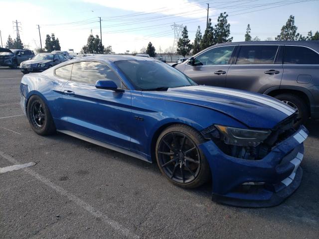 1FA6P8CF4H5324352 - 2017 FORD MUSTANG GT BLUE photo 4