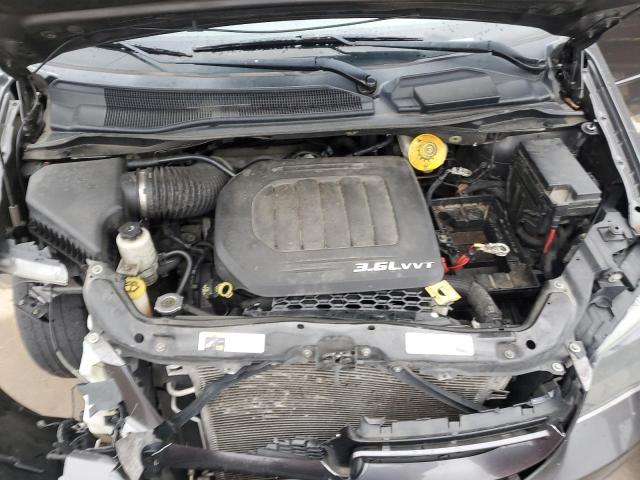 2C4RDGEG3GR249712 - 2016 DODGE GRAND CARA R/T GRAY photo 12