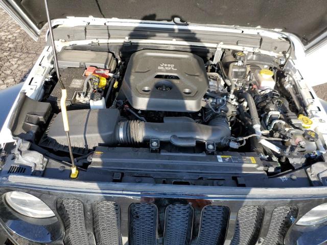 1C4HJXDN0MW557850 - 2021 JEEP WRANGLER U SPORT თეთრი ფოტო 12