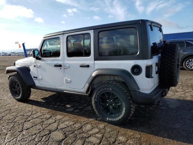1C4HJXDN0MW557850 - 2021 JEEP WRANGLER U SPORT თეთრი ფოტო 2