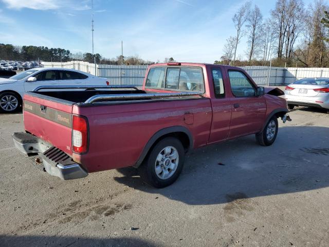 1N6DD26S3WC390381 - 1998 NISSAN FRONTIER KING CAB XE RED photo 3