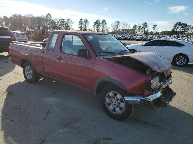 1N6DD26S3WC390381 - 1998 NISSAN FRONTIER KING CAB XE RED photo 4