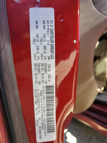 2C4RC1BG3DR778190 - 2013 CHRYSLER TOWN & COU TOURING 红色 照片 13